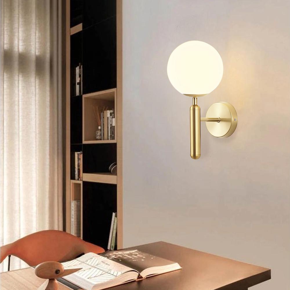 Vägglampa G098-1W Guld