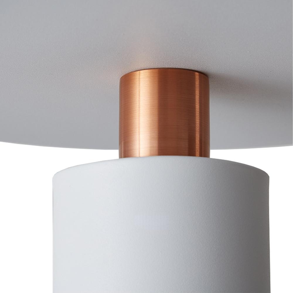 Hänglampa APP1146-1CP Vit Roséguld