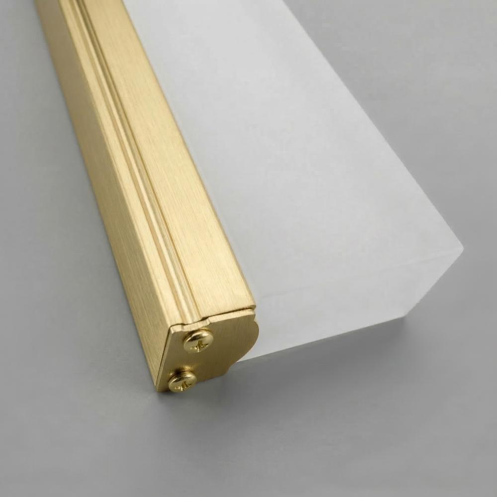 BADRUMSVÄGGLAMPA LED 60CM APP1852-1W BRUSH GOLD