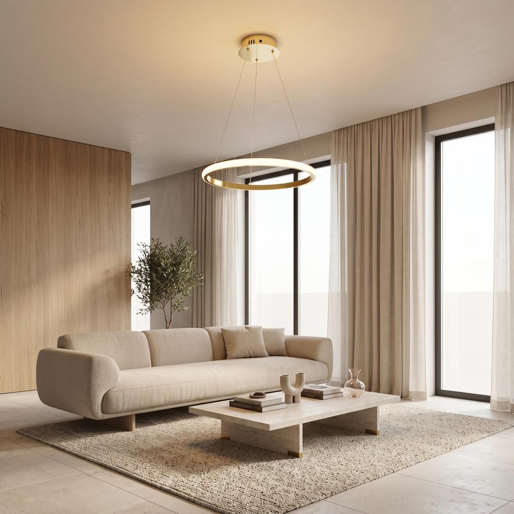 Taklampa LHJ001-CP 40 cm GOLD