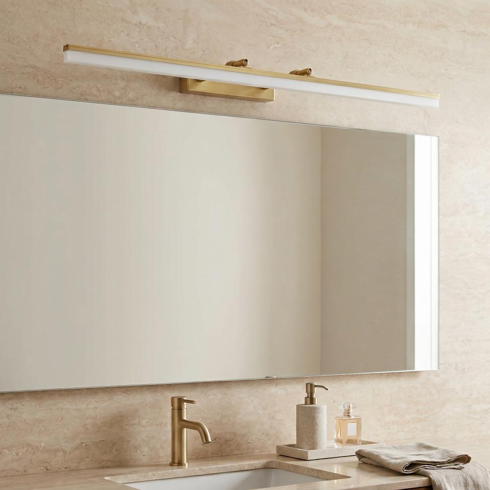 Badrum vägg LED-lampa  APP1877-1W 80cm BRUSH GOLD