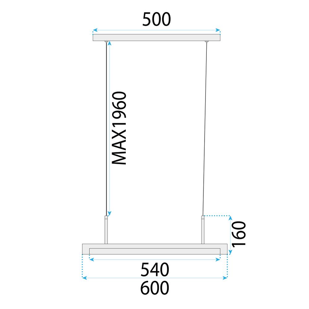 HÄNGANDE LED-LAMPA TRÄ APP1530-CP