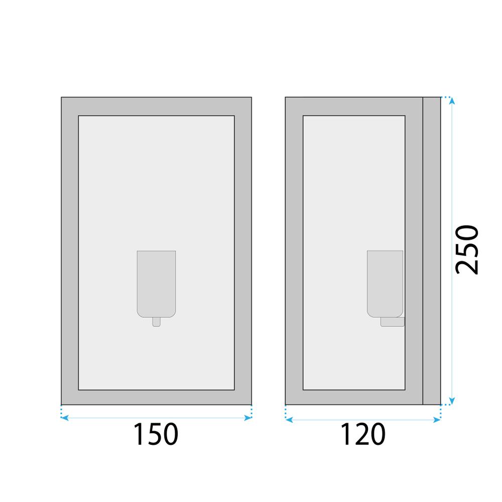 VÄGGLAMPA VÄGGLAMPA APP1304-1W BLACK