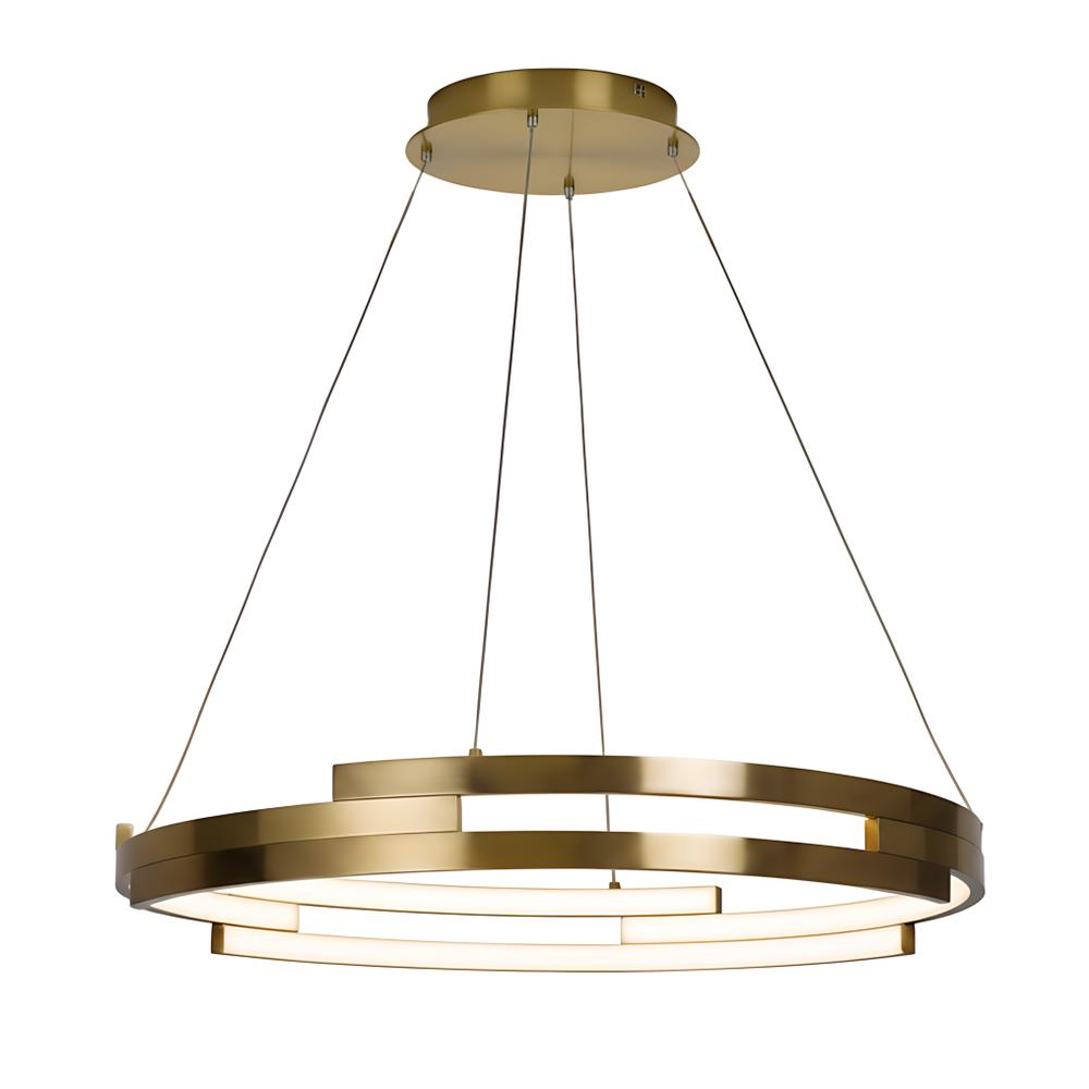 HÄNGENDE TAKLAMPA G127-CP 50 cm Guld