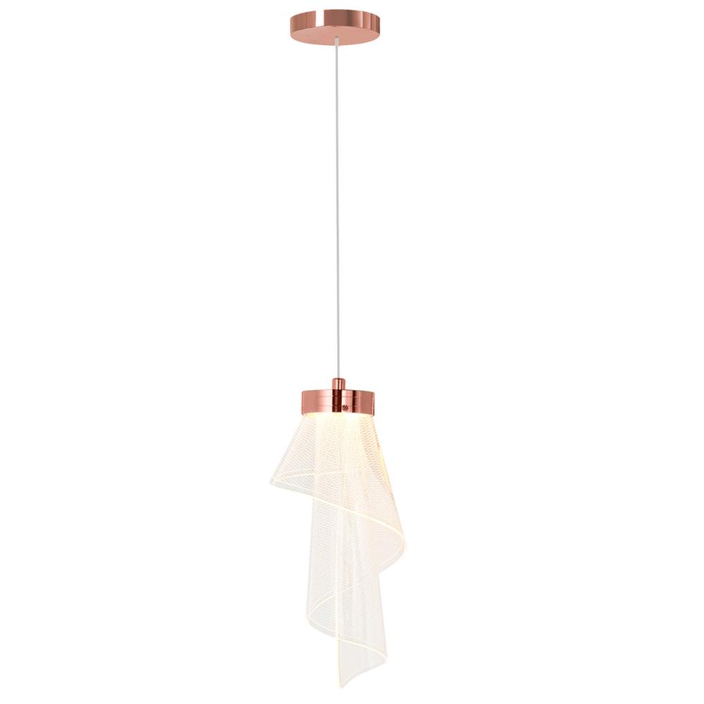 Taklampa APP1765-1CP Roséguld