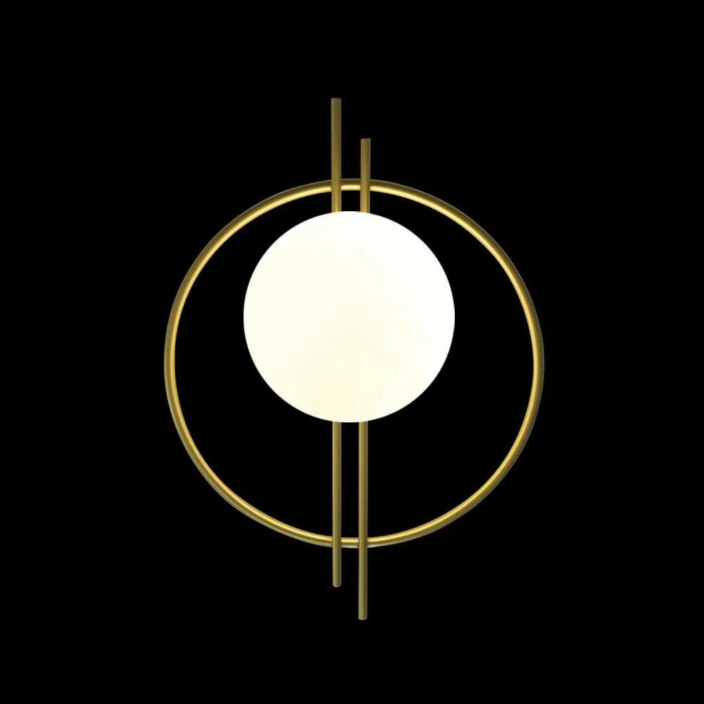 VÄGGLAMPA VÄGGLYKTA APP1436-W GULD