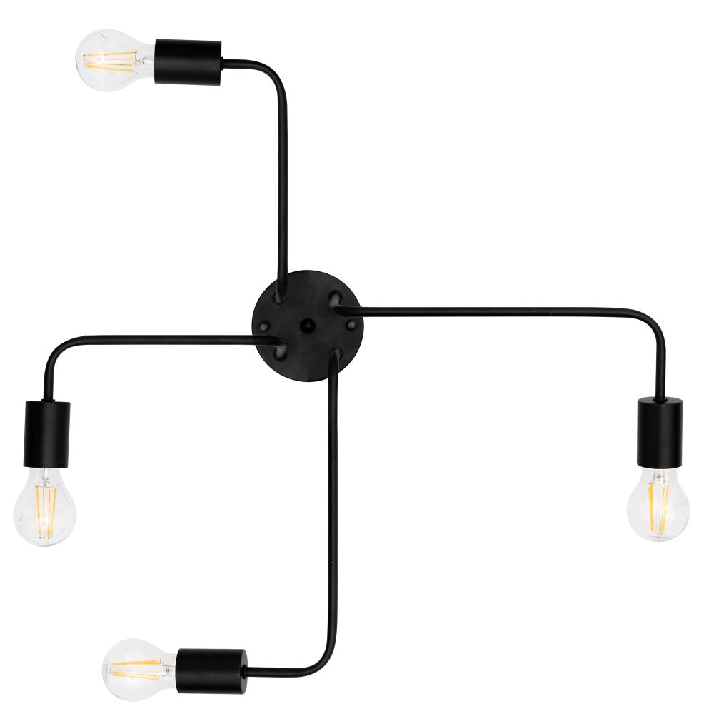 Tak-/vägglampa spindel Agaro 4