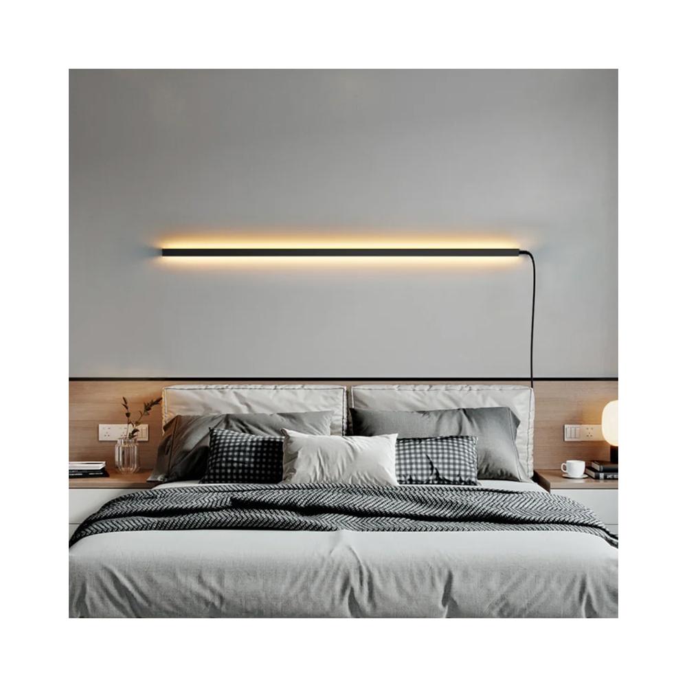 VÄGGLAMPA LED LHJ065-W 120 cm SVART