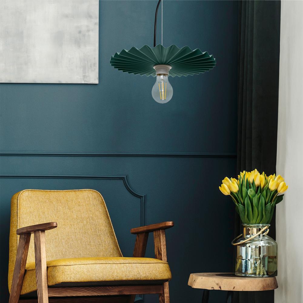 HÄNGANDE TAKLAMPA APP1455-1CP Grön