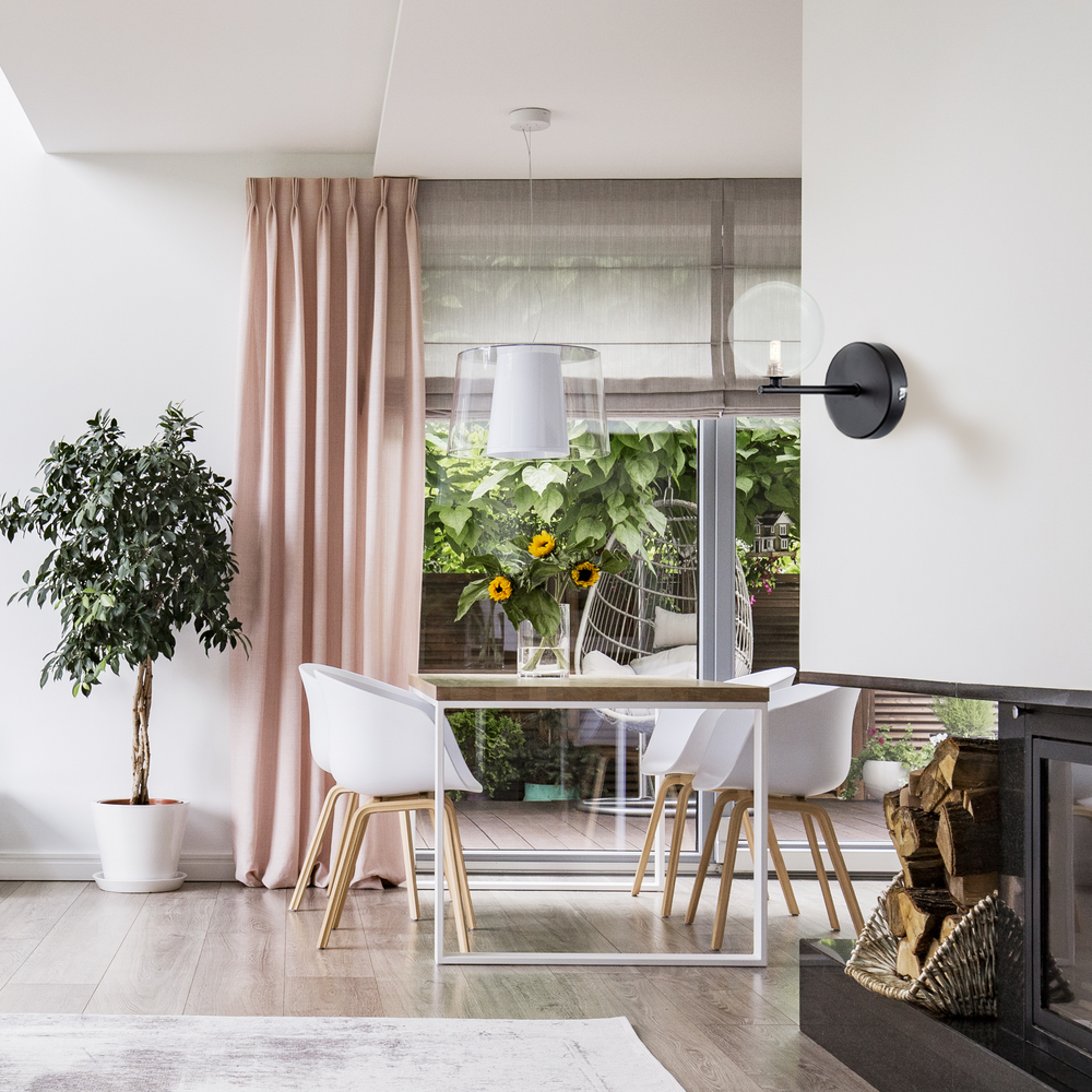 VÄGGLAMPA VÄGGLAMPET APP1160-1W Svart