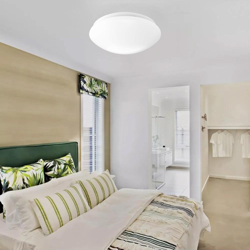 Taklampa Plafond 33 cm Rund 18W APP756-1C Vit
