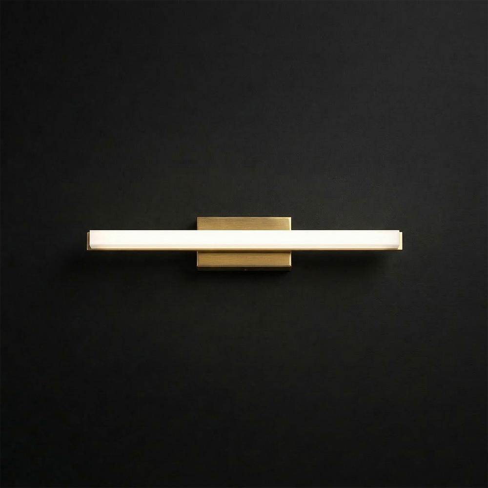 BADRUMSVÄGGLAMPA LED 60CM APP1852-1W BRUSH GOLD