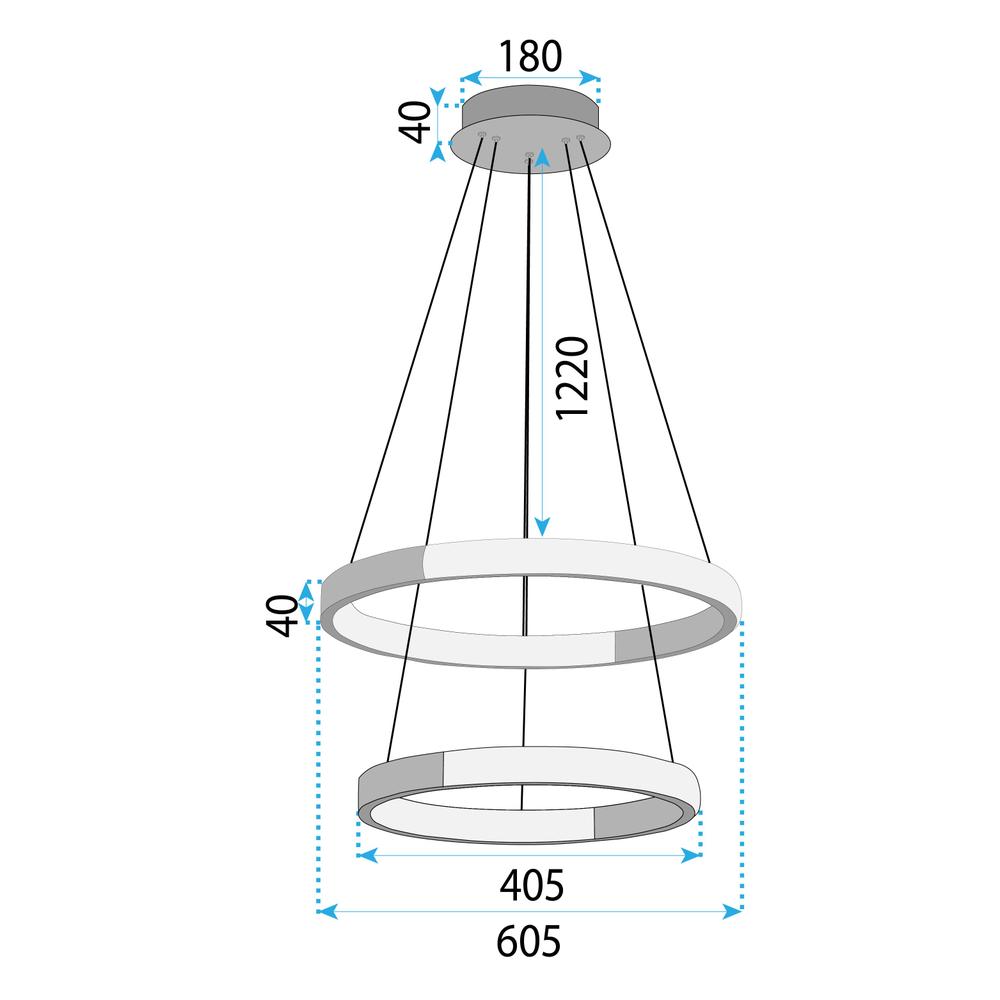 TAKLAMPA HÄNGANDE KRISTALL LED LHJ044-CP2 GULD