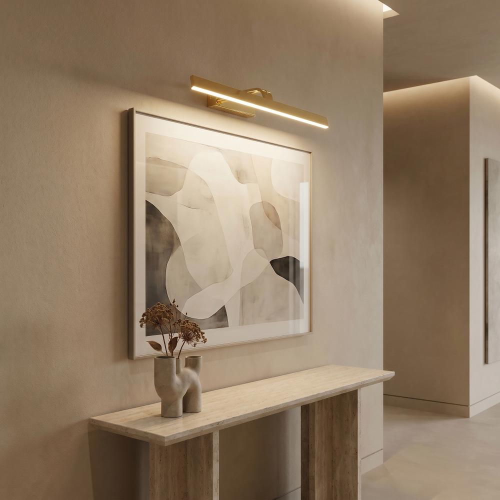 Badrum vägg LED-lampa SWE006-1W 73cm GOLD