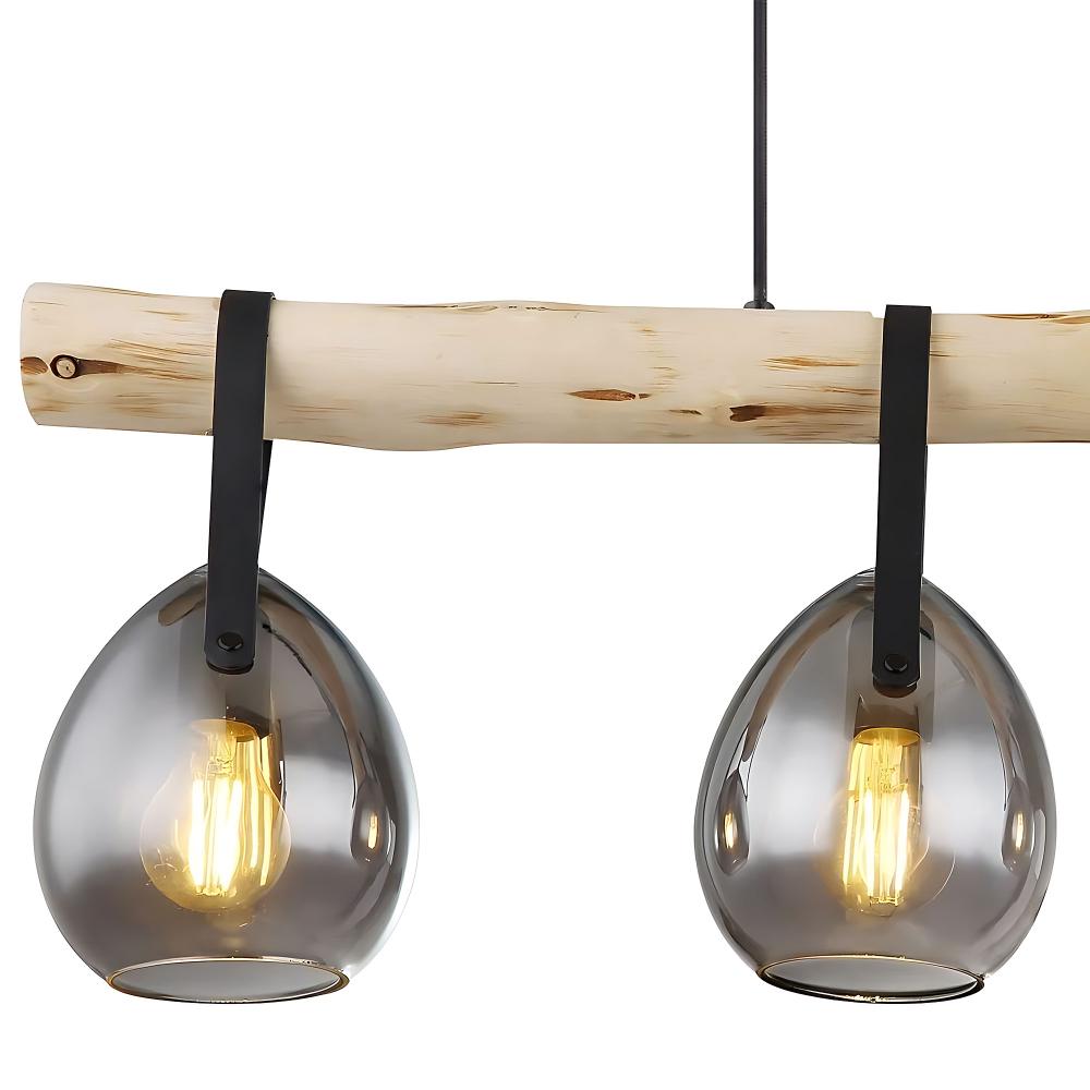 Hänglampa APP1775-4CP WOOD GREY