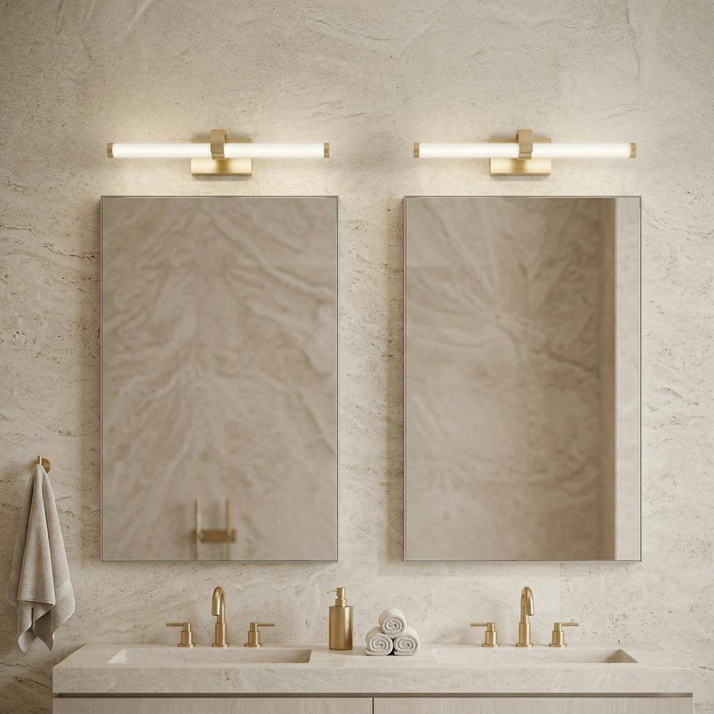 Badrum vägg LED-lampa APP1883-1W 40cm GOLD