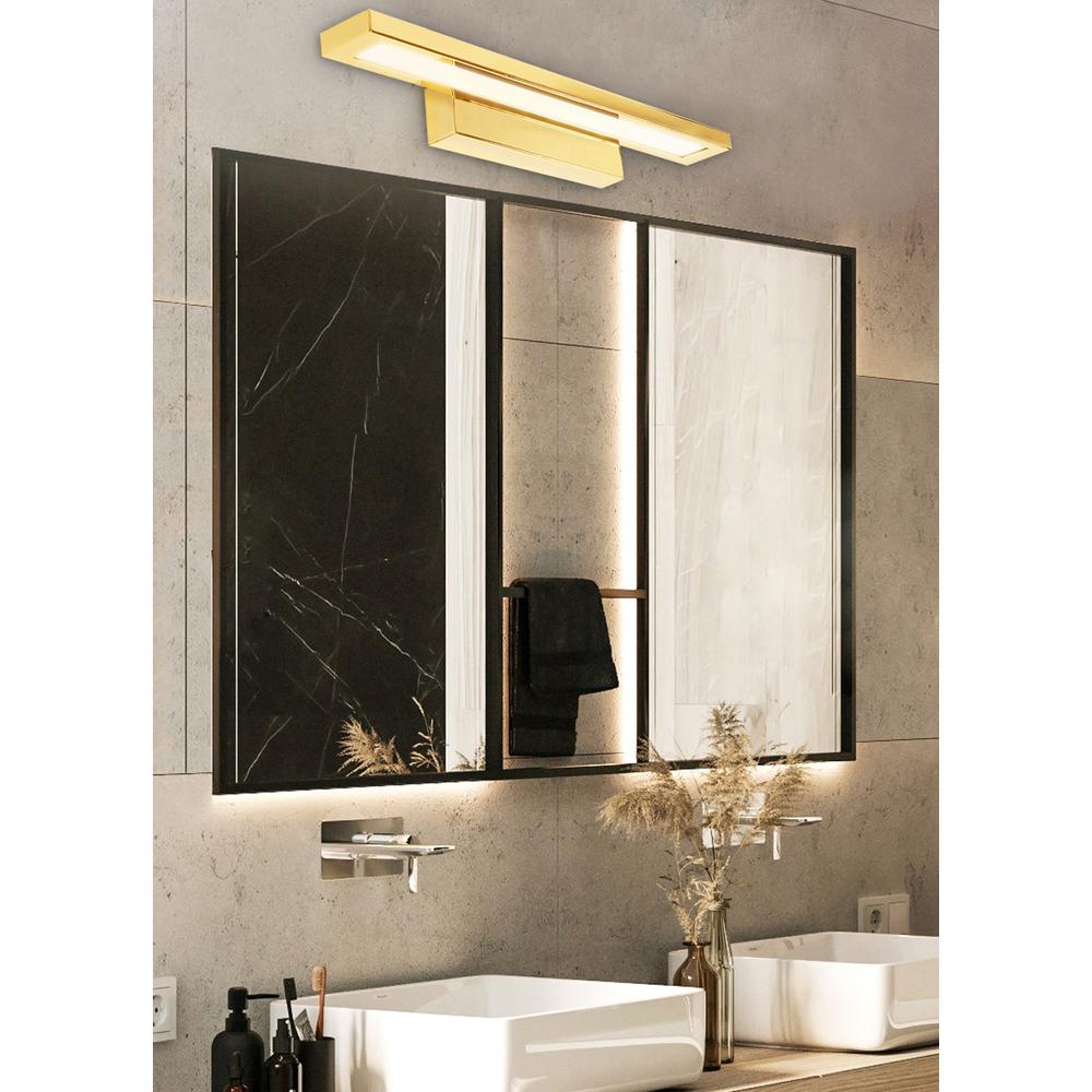 LED vägglampa guld 60 cm APP837-1W