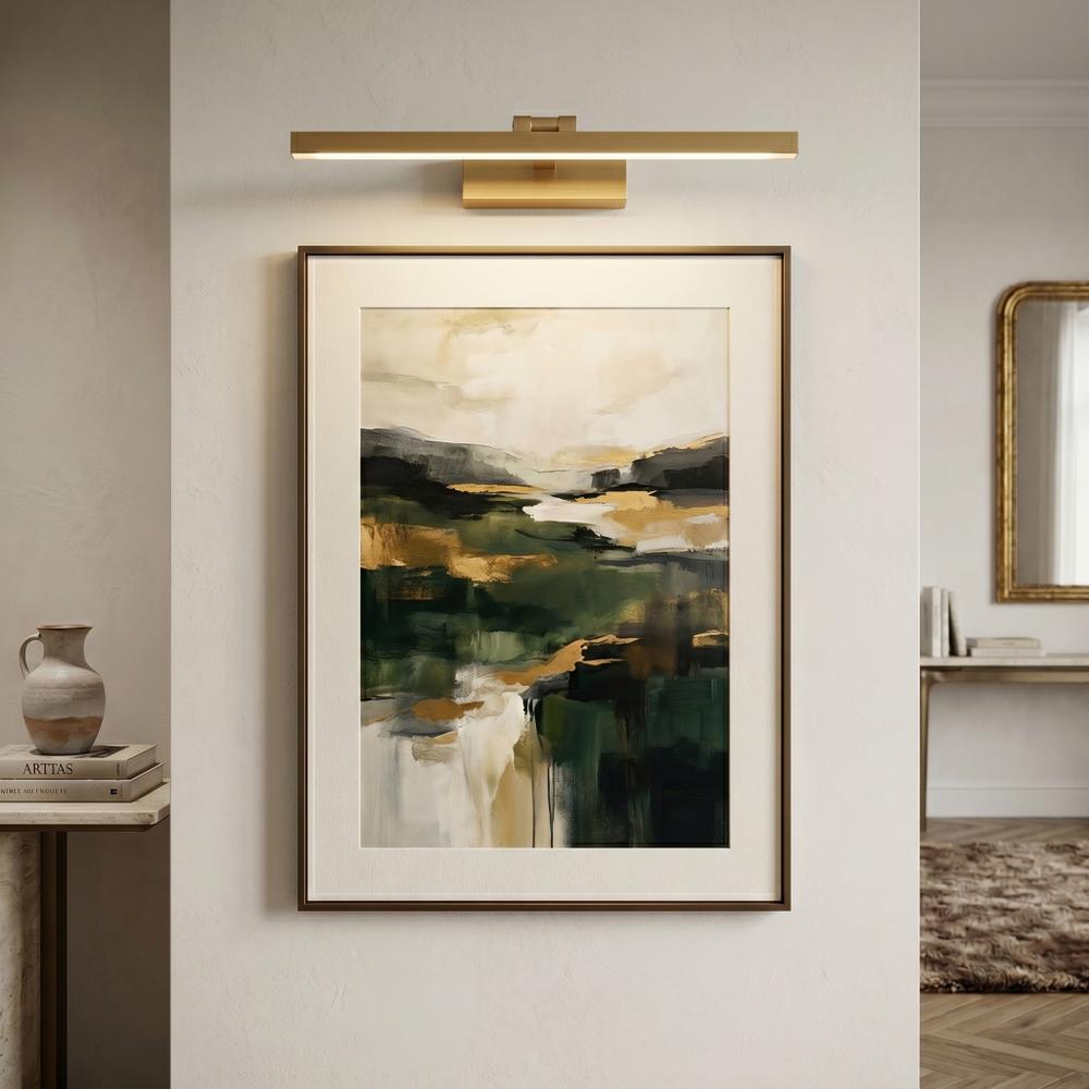 Kúpeľňové nástenné LED svietidlo APP1864-1W 60 cm BRUSH GOLD