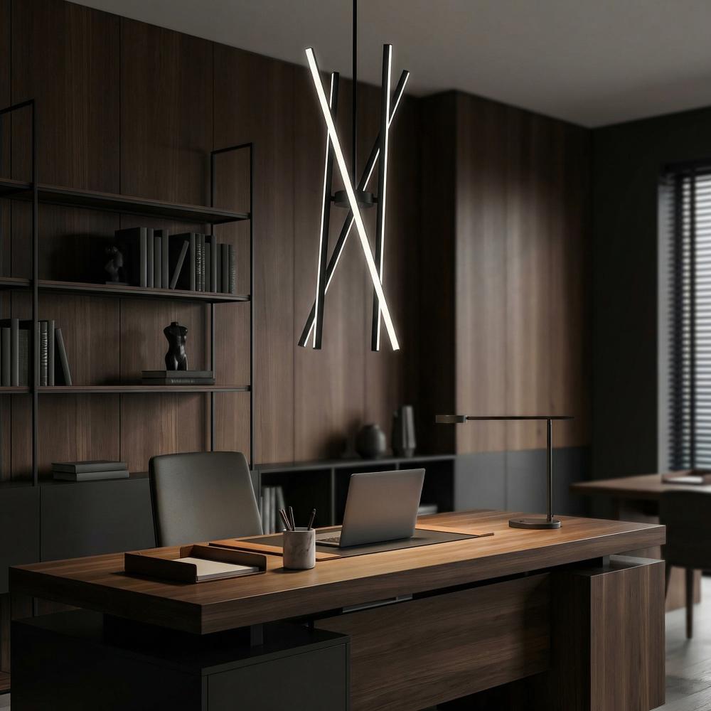 Taklampa LED APP1929-CP Black