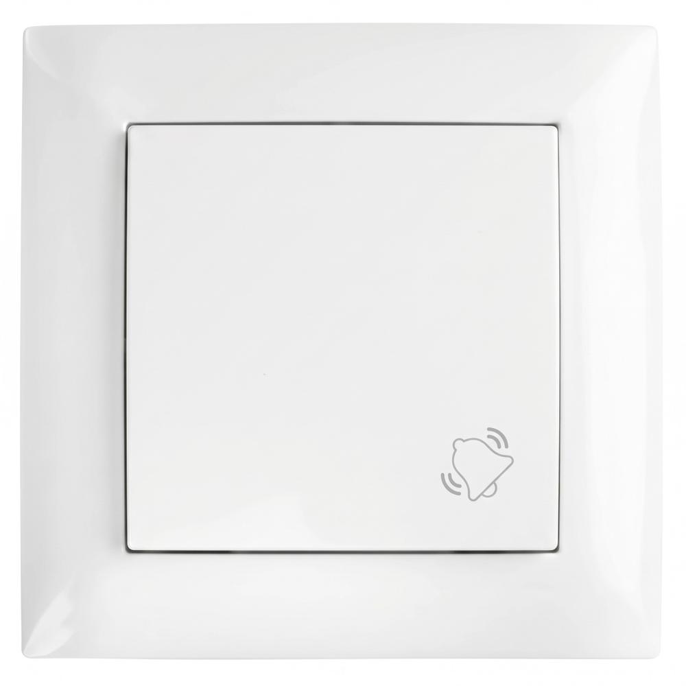 Uksekella Nupp Raamiga OSTE JNH008-W WHITE