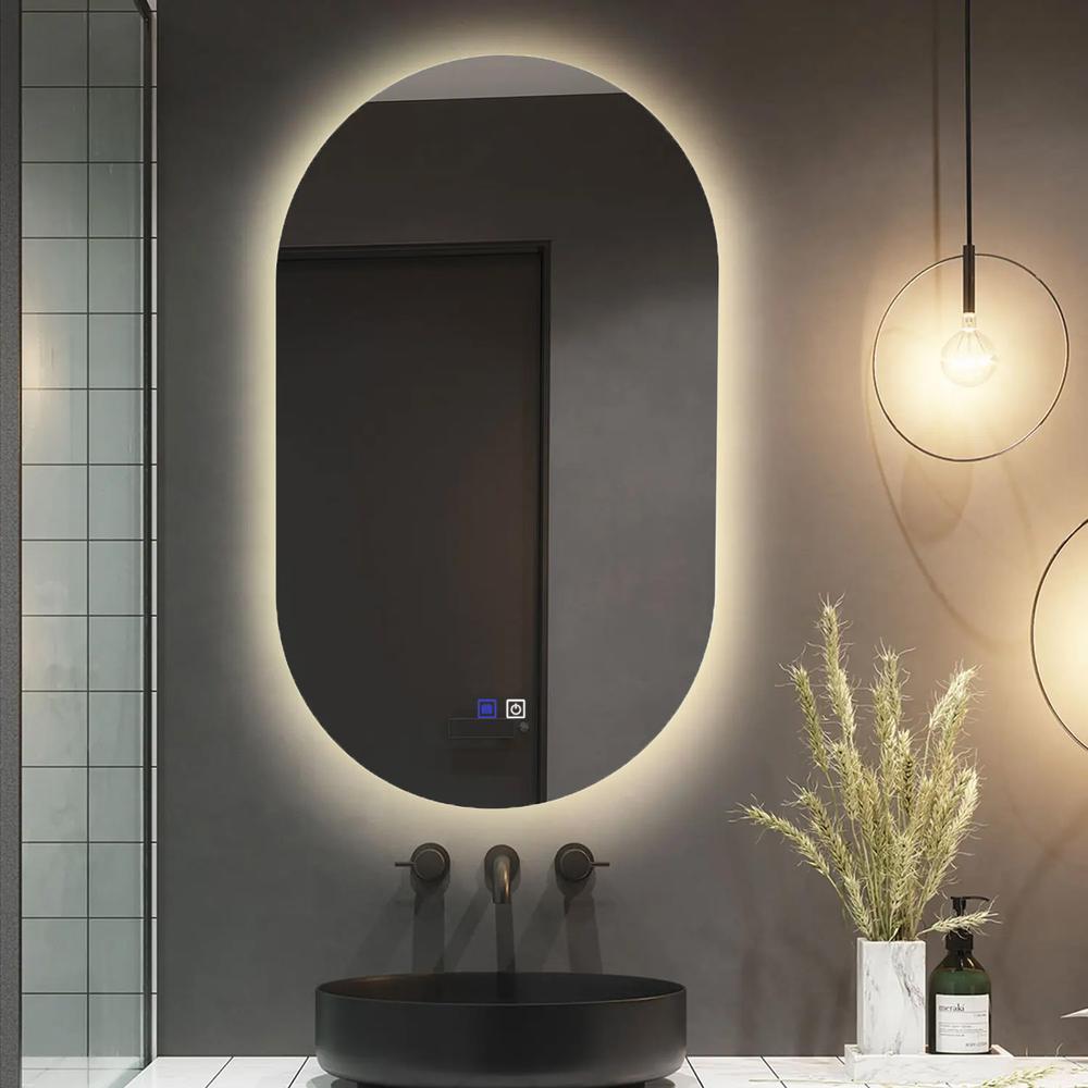 VÄGGSPEGEL LED 50x80cm S027