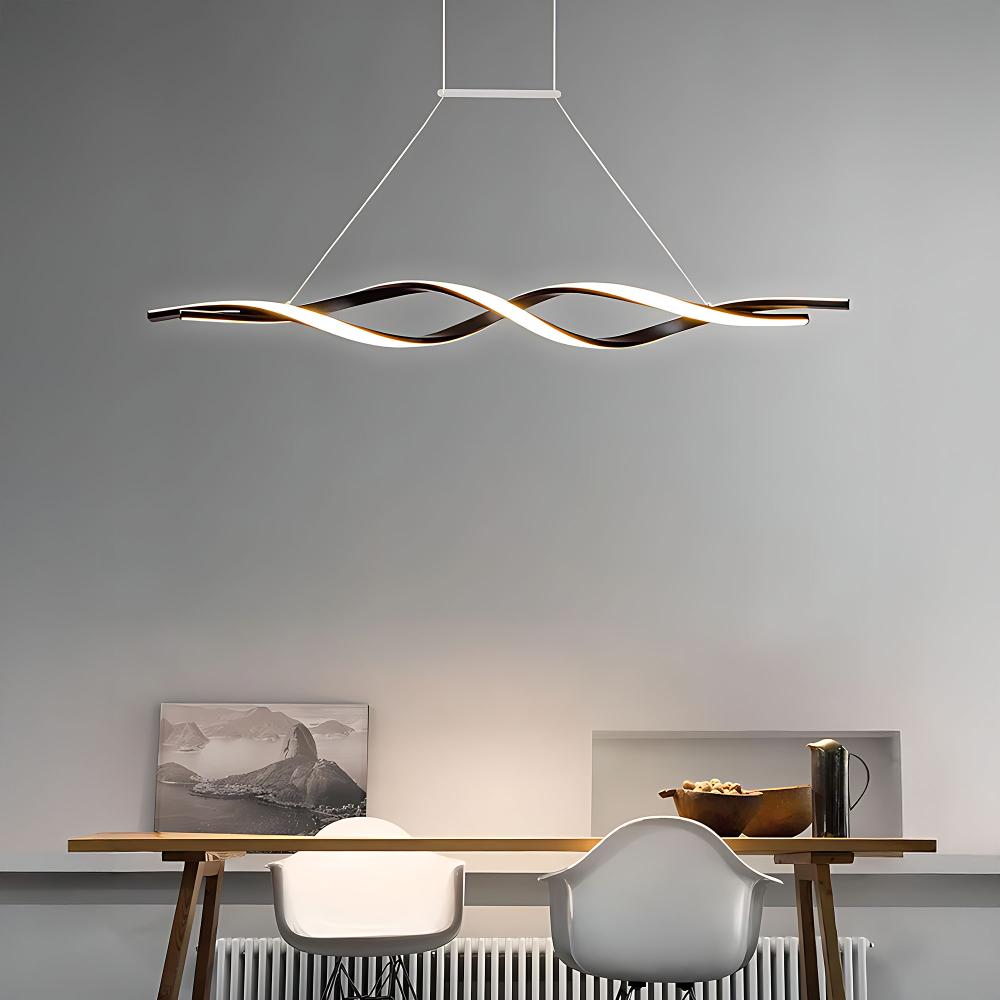 TAKLAMPA HÄNGANDE LED LHJ020-CP SVART