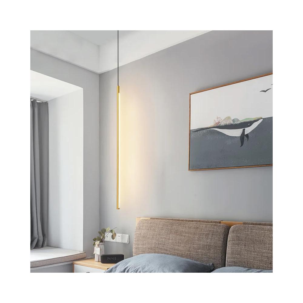HÄNGANDE TAKLAMPA LED APP1414-C GULD 100 cm