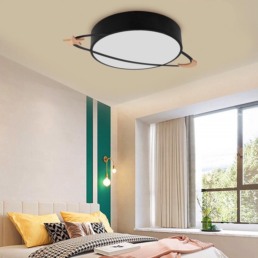 Taklampa Plafond Moon APP864-C Svart
