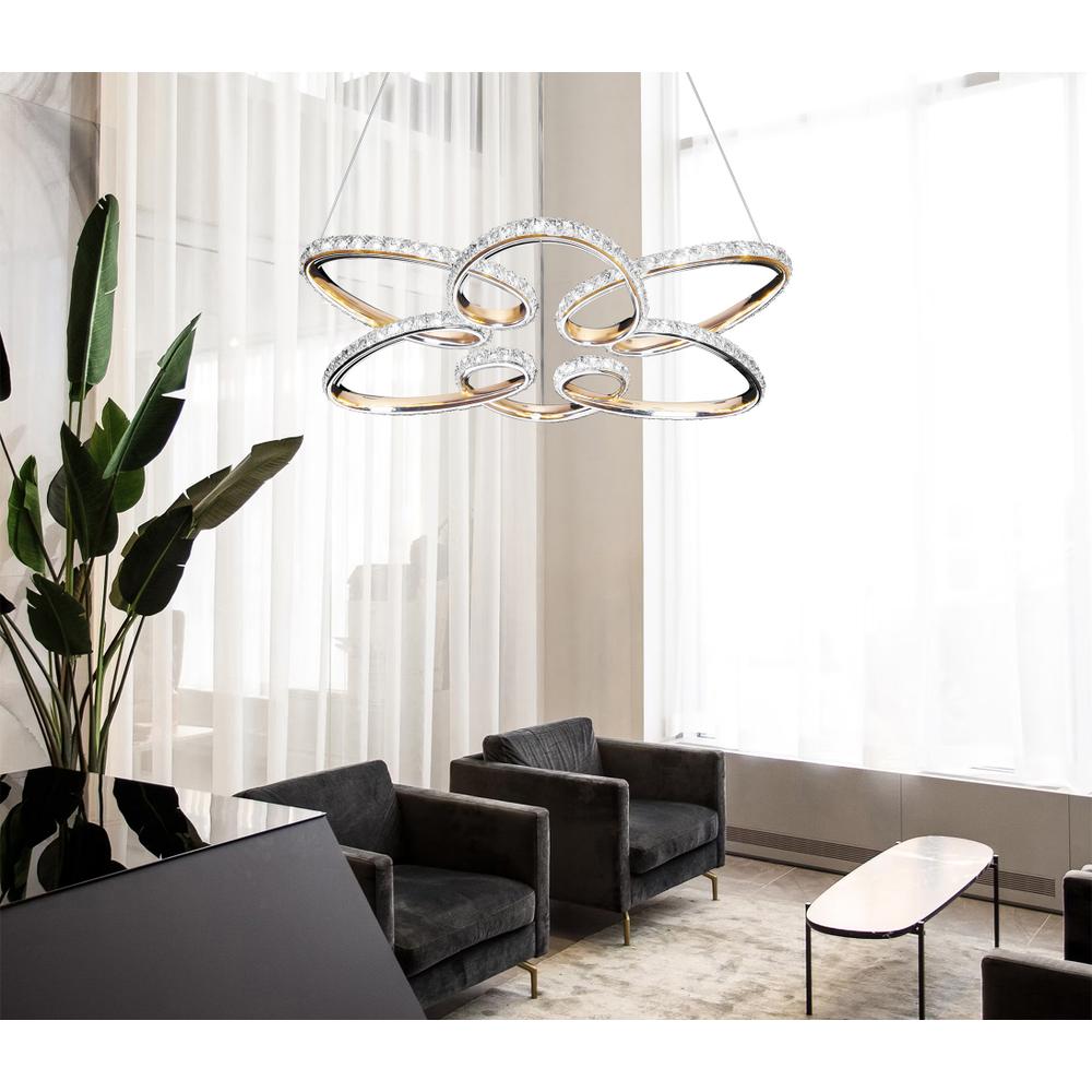 HÄNGANDE LED-LAMPA G001-CP GULD