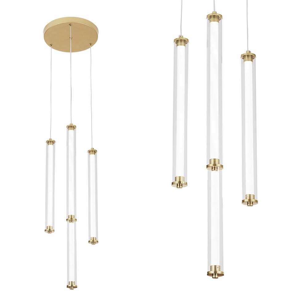 HÄNGLAMPA LED G024-4CPR GULD