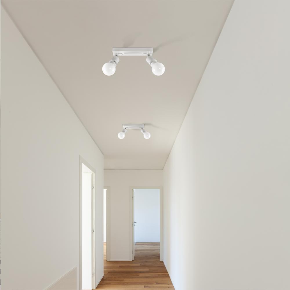 Taklampa Spot Plafond APP695-2C Vit