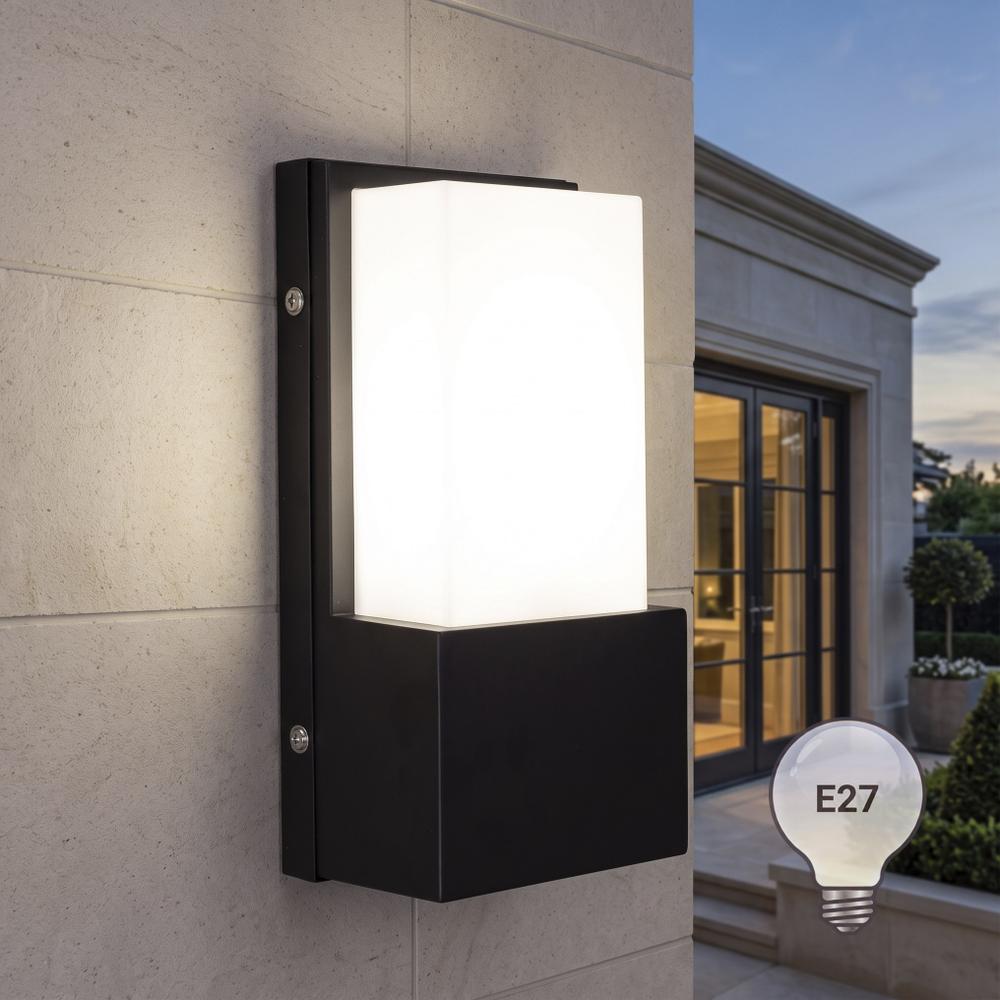 Facade wall lamp JNH034-G Black