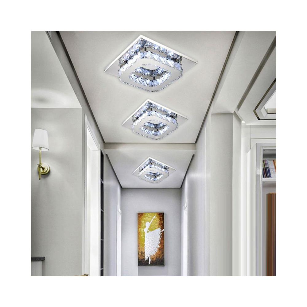 Kristalltaklampa Plafond Glamour 8W APP406-C Neutral
