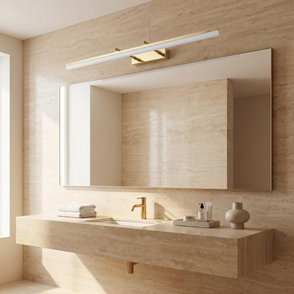 Badrum vägg LED-lampa APP1874-1W 80cm GOLD
