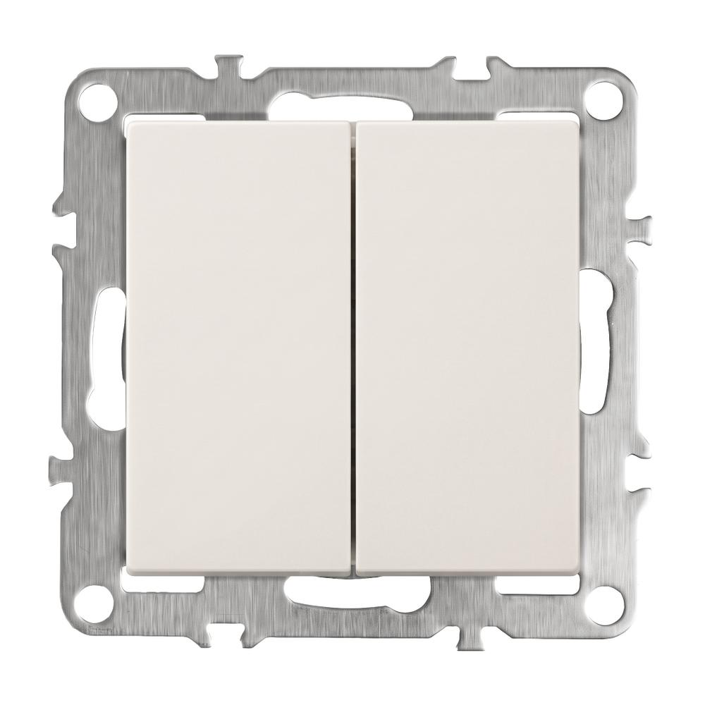 Double Switch OSTE JNH007-W BEIGE