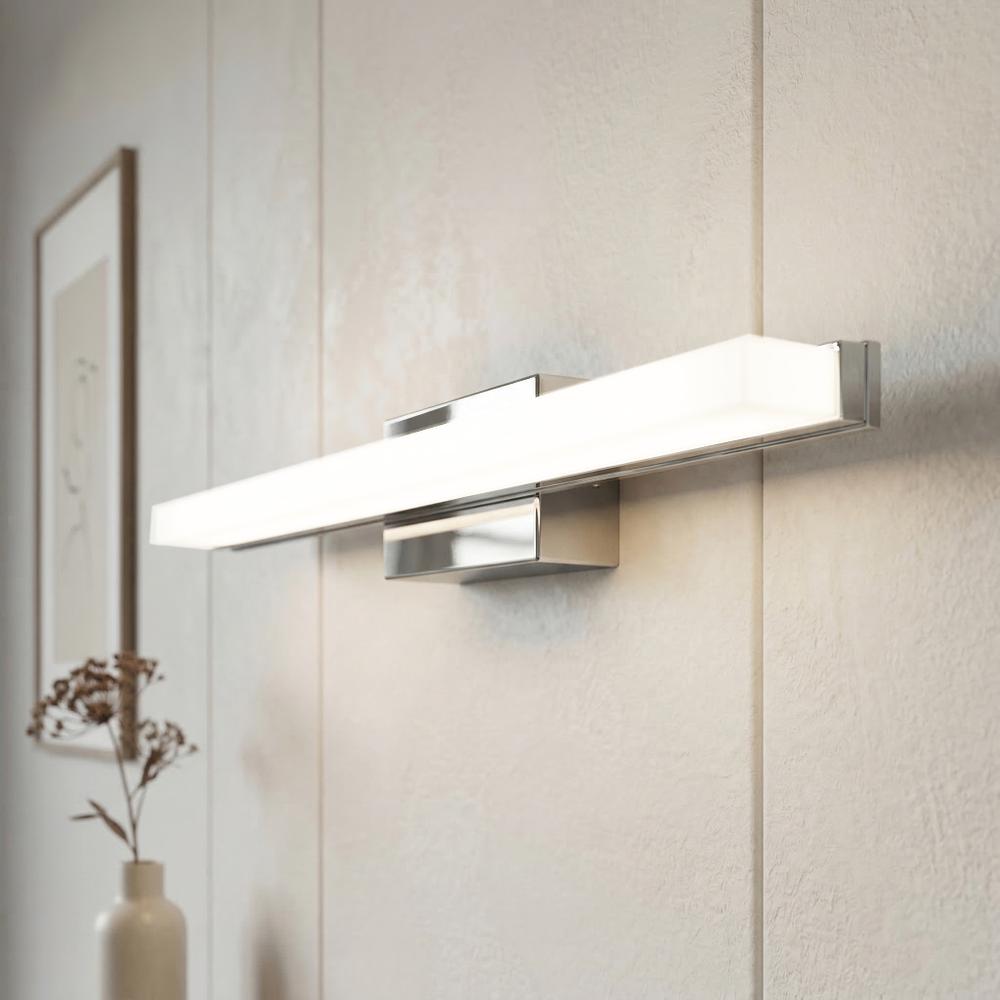 BADRUMSVÄGGLAMPA LED 60CM APP1846-1W CHROM