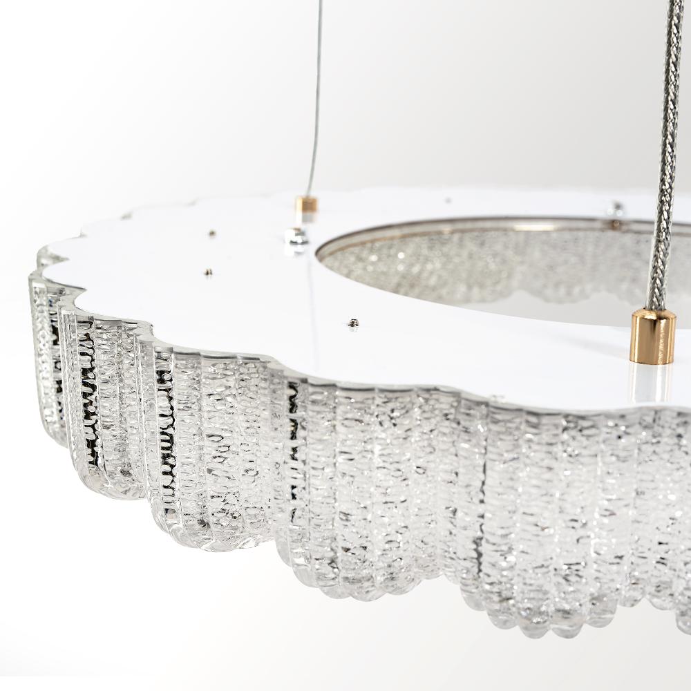 HÄNGLAMPA LED MS018-CP Roséguld 40 cm