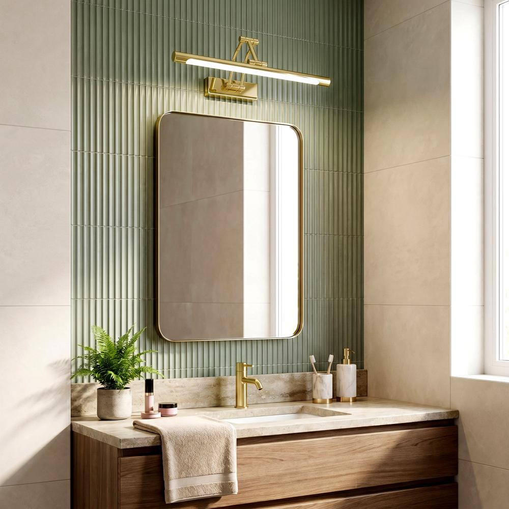 Badrum vägg LED-lampa SWE019-1W Gold
