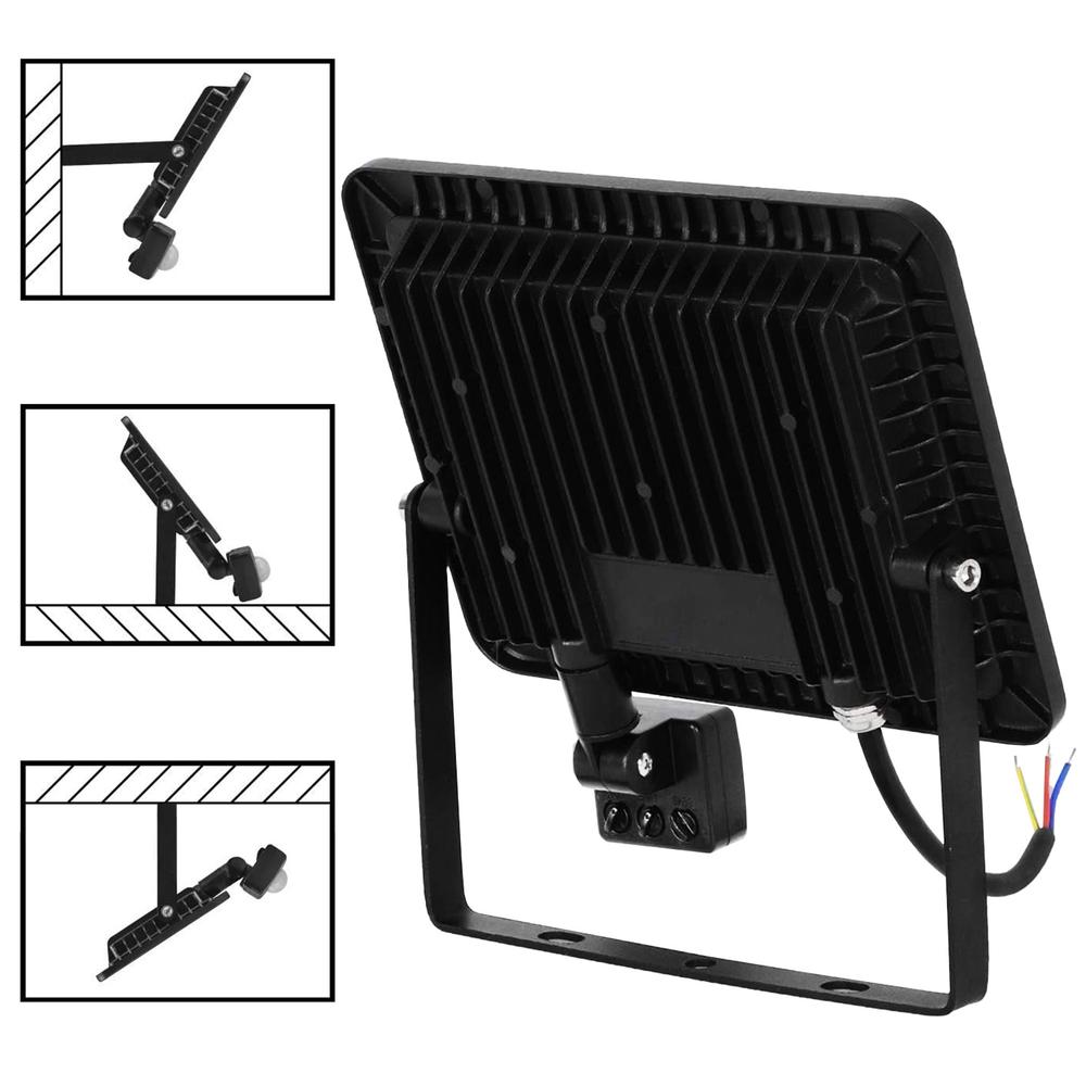 Ytmonterad LED‑halogen med sensor 30W RSL007-30NS