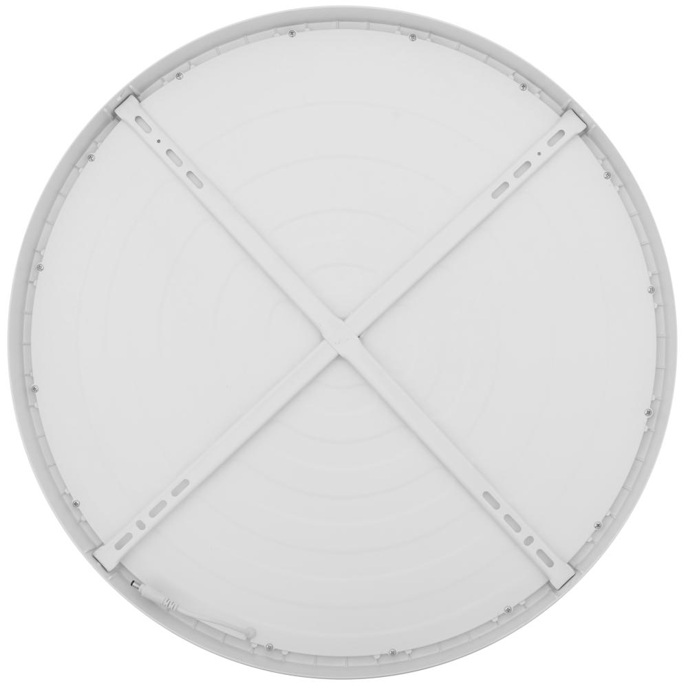 INFÄLLD RUND LED-PANEL VIT 42W