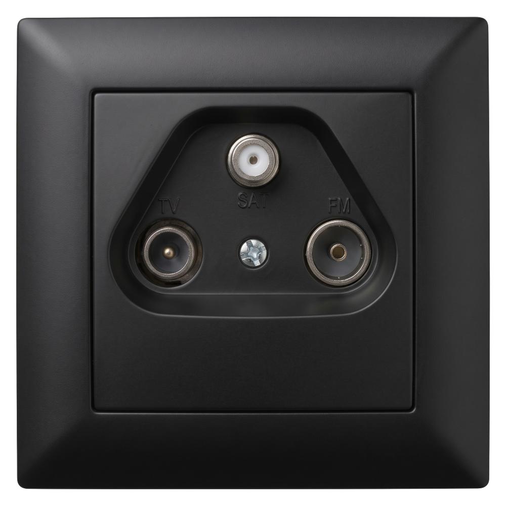 RTV-SAT Antenos Lizdas su Rėmeliu OSTE JNH011-A BLACK