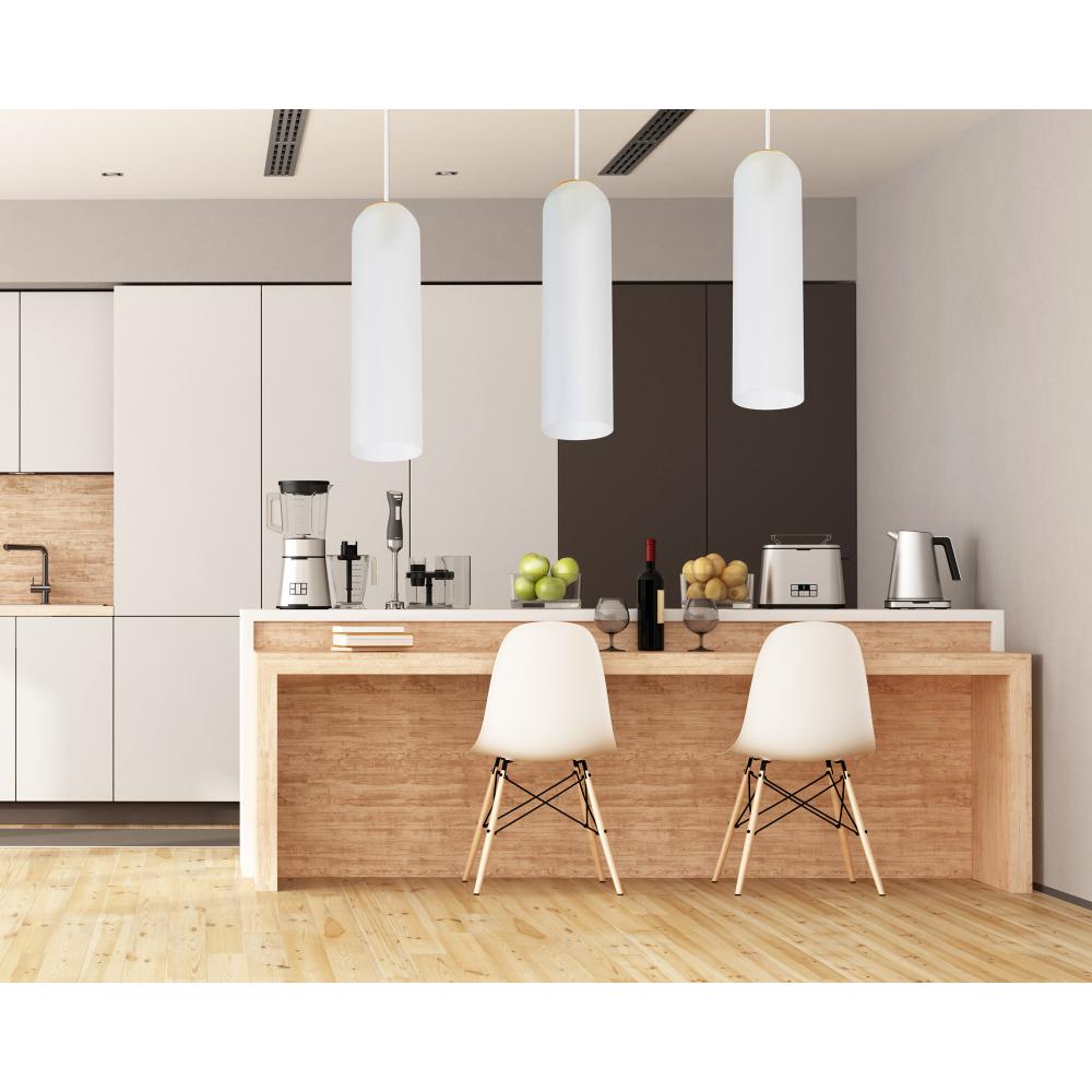 Glaspendellampa i vitt APP665-1CP