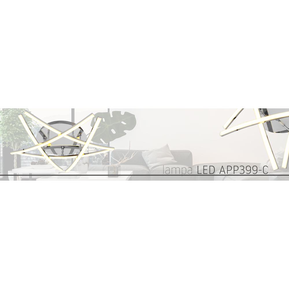 Modern LED-takplafond Stjärna APP399-C