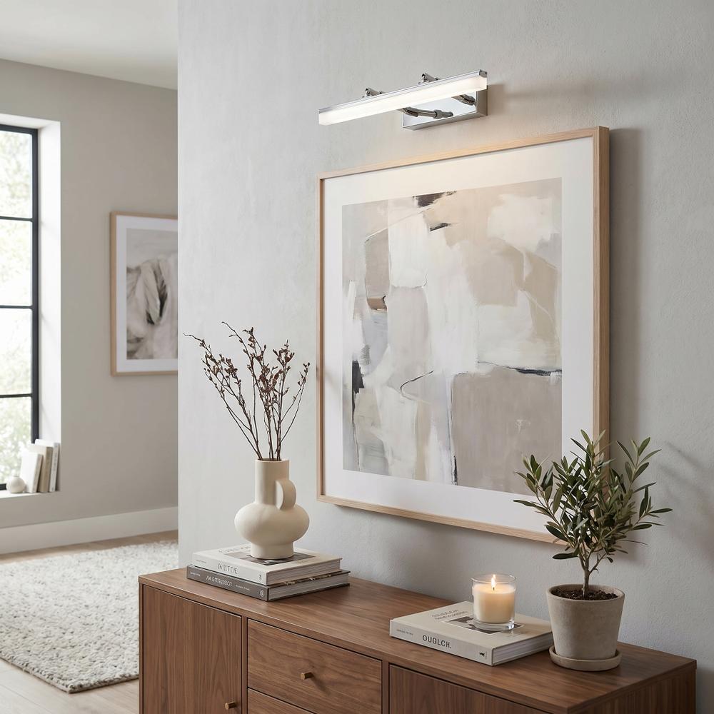Badrum vägg LED-lampa APP1869-1W 40cm CHROME