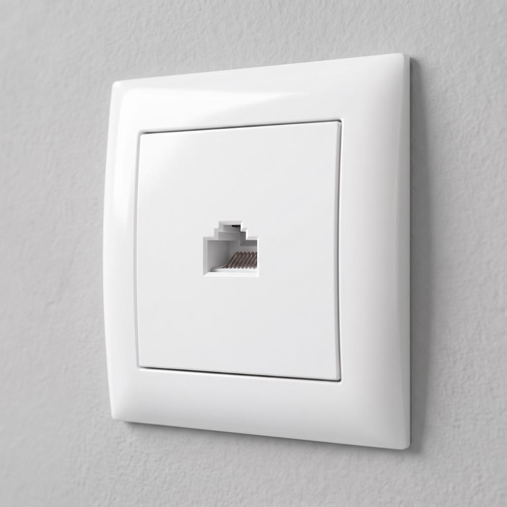 Розетка RJ45 OSTE JNH010-S WHITE