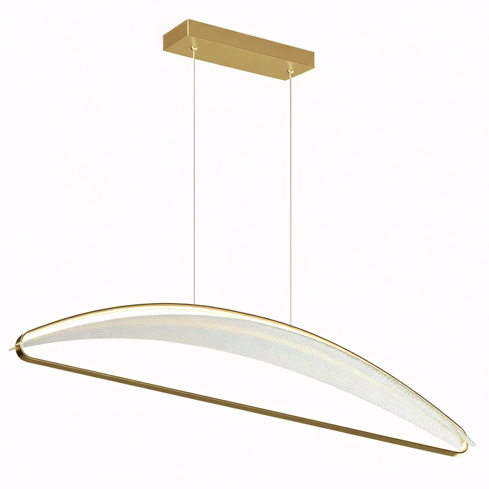 HÄNGENDE LED-TAKLAMPA G124-CP Guld