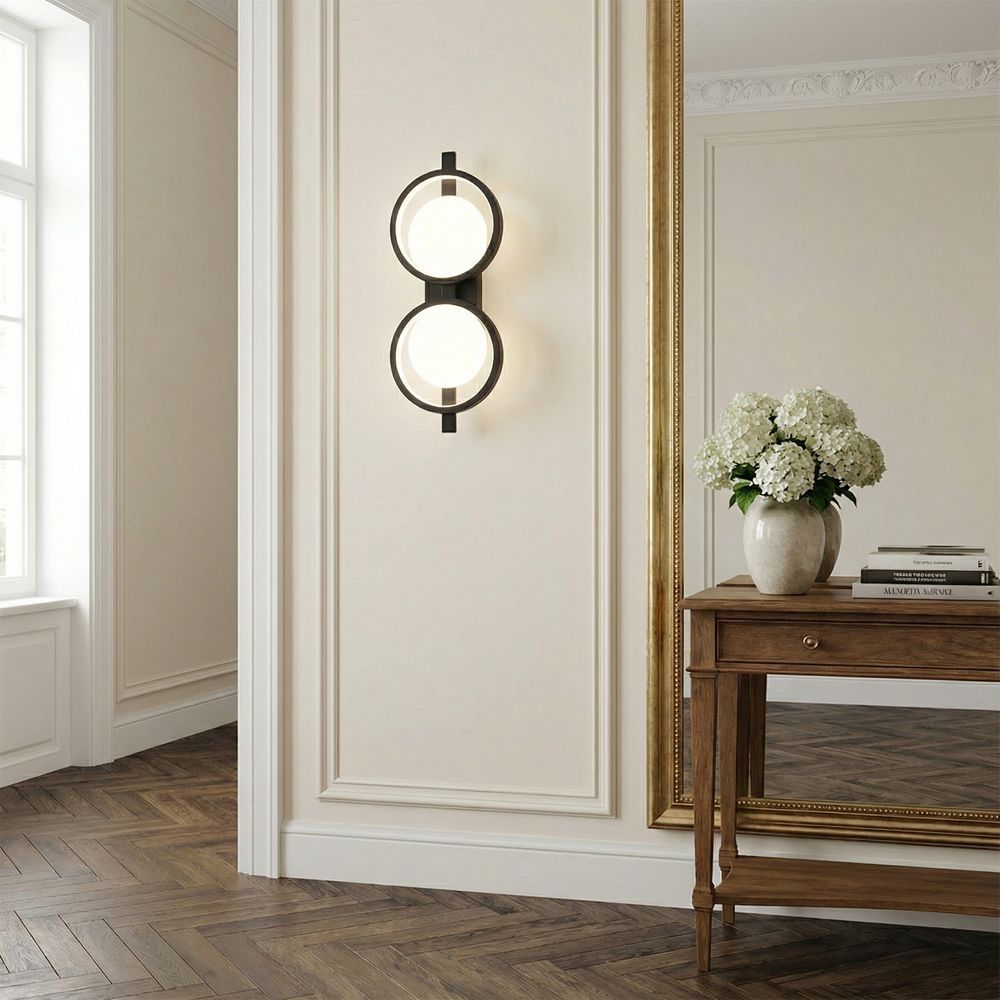 LED-vägglampa APP1917-W Black