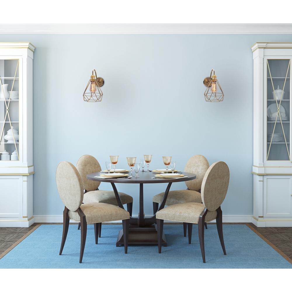 Vägglampa Kinkiet Loft 392229 Guld