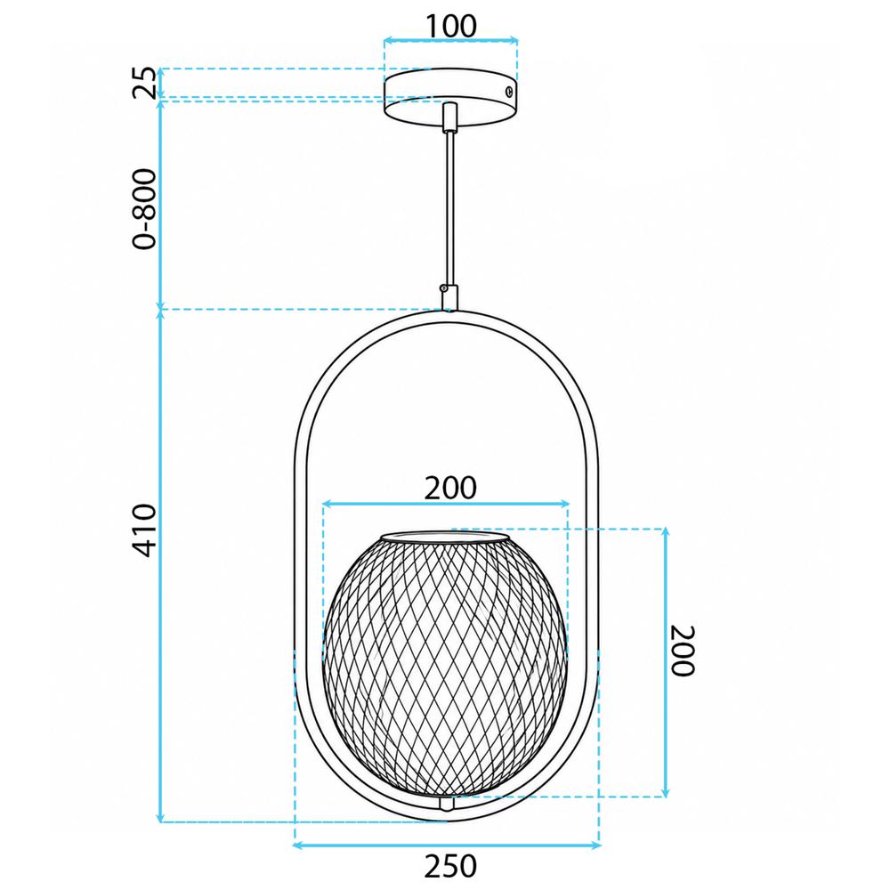 Lampe gold APP1944-1CP