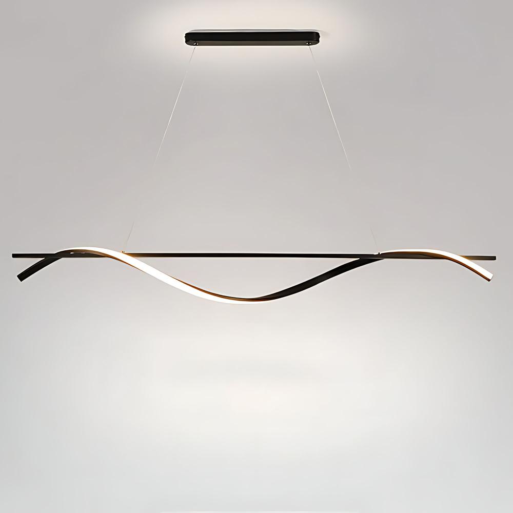 Hängande lampa LHJ019-CP 120 cm BLACK